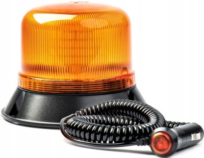 LAMPA BŁYSKOWA OSTRZEGAWCZA LED KOGUT 12/24V