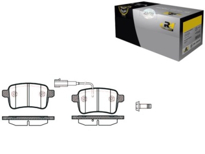 Гальмівні колодки гальмівні alfa romeo giulietta 10 roadh фото №1
