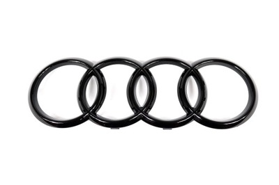 EMBLEM LOGO RADIATOR GRILLE BLACK BLACK AUDI A3 A4 A5 A6  