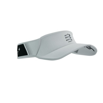 Daszek Compressport Ultralight Visor White Black