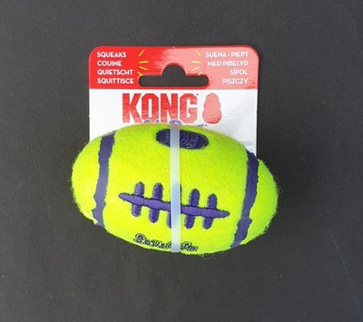 KONG Football Air Squeaker - zabawka dla psa rugby