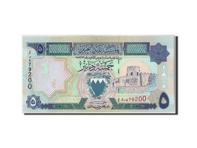 Banknot, Bahrajn, 5 Dinars, UNC(65-70)