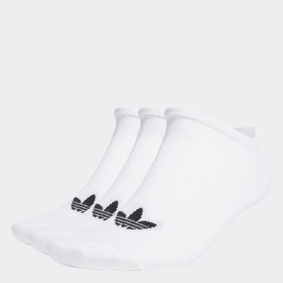 Skarpetki Adidas Trefoil Liner 3 Pairs białe - S20