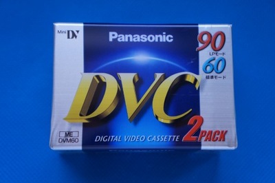 KASETA PANASONIC DV DVM60 Mini DV AY-DVM60F2 2-PAK