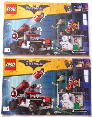 LEGO INSTRUKCJA BATMAN 70921 Armata Harley Quinn