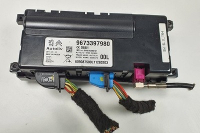 Модуль bluetooth citroen c5 iii x7 9673397980 фото №1