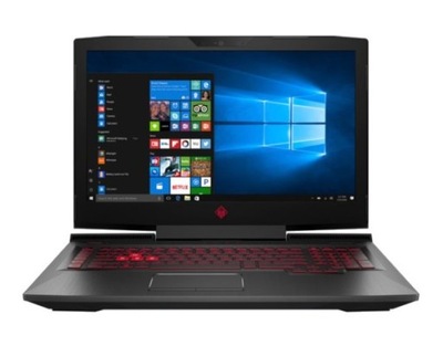 HP Omen 17 i5-7300HQ 8GB GTX1050Ti 128PCIe+1TB W10