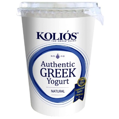 Zestaw 2 szt. oryginalny jogurt grecki KOLIOS 500g