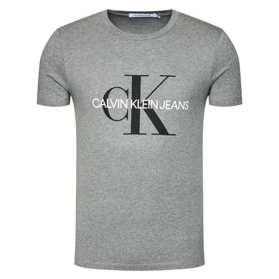 Calvin Klein Jeans koszulka r L t-shirt męska szara ZM0ZM01443