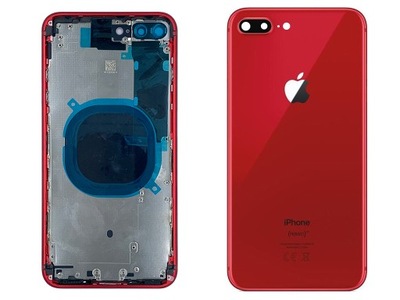 iPhone 8 Plus Korpus Ramka Obudowa Tył Red