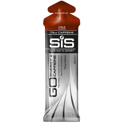 SIS GO ENERGY+CAFFEINE GEL 60ML WĘGLOWODANY SIŁA KONCENTRACJA ENERGIA