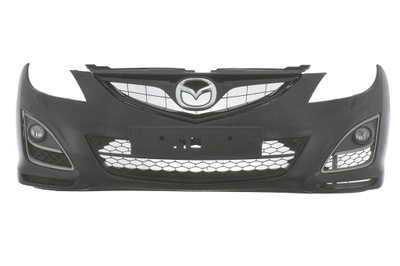 Бампер передний перед mazda 6 ii gh lift pdc омыватель фото №1