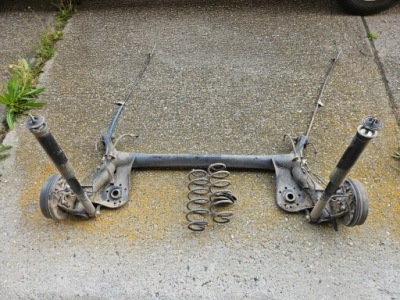 Балка подвеска oś задний  citroen c1 ii peugeot 108 фото №1