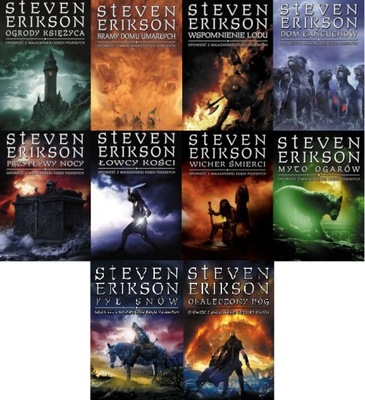 Malazańska Księga Poległych 1-10-Steven Erikson
