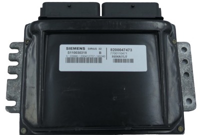 Блок керування renault sirius32n s110030318b 8200047473 фото №1