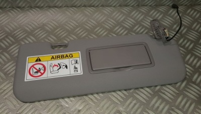 Alfa romeo stelvio козирок захист сонцезахисна права сіра козирок rh фото №1