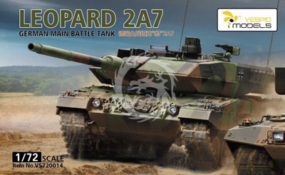 Leopard 2A7 German Main Battle Tank Vespid Models VS720014 skala 1/72