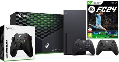 NOWA KONSOLA XBOX SERIES X 1TB FC 24 2PADY