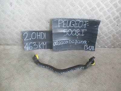 Шланг вентиляция картера peugeot 5008 i 2.0 hdi 09-17 r. hybrid фото №1