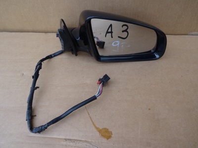 Audi a3 8p дзеркало праве 9 фото №1