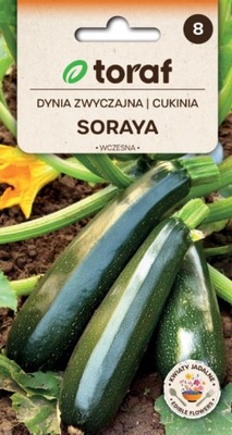 Cukinia 'Soraya' 5g smaczne owoce dł do 50cm