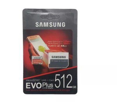 KARTA PAMIĘCI SAMSUNG EVO PLUS 512GB