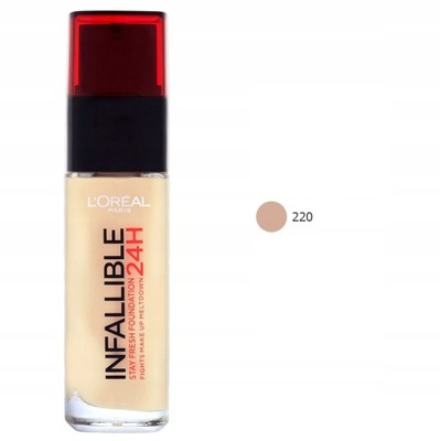 Loreal Infaillible 24h Fresh Wear Podkład do twarzy 220
