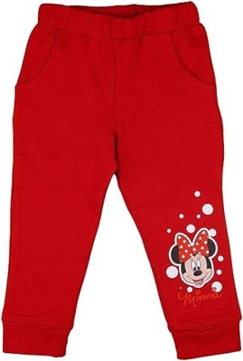 Spodnie Dresowe Dresy Dziewczęce Minnie Mouse 80