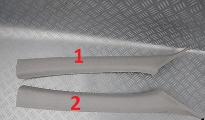 Peugeot 207 sw защита обивка молдинг правая левая фото №1