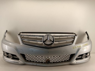 Бампер передний перед решётка радиатора mercedes c-klasa w204 рестайлинг  10-14 фото №1