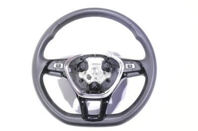 VW TOURAN III 5T STEERING WHEEL LEATHER MULTIFUNCTIONALITY  