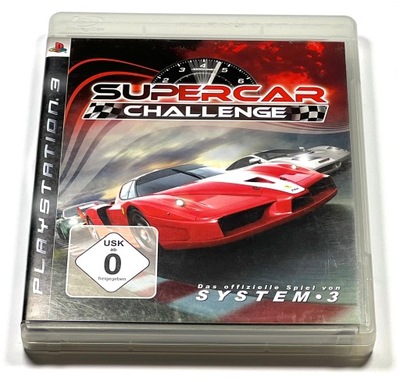 Supercar Challenge Playstation 3 PS3