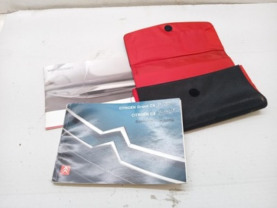 KSIĄŻKA SERWISOWA ETUI CITROEN C4 PICASSO