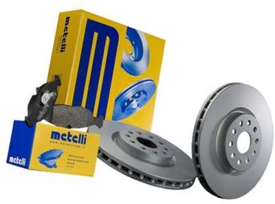 METELLI TARCZE+KLOCKI PARTE DELANTERA FIAT DOBLO 284MM  