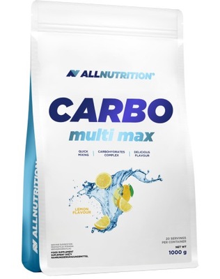 ALLNUTRITION Carbo Multi Max 1000g WĘGLOWODANY CARBO ENERGIA Cytryna
