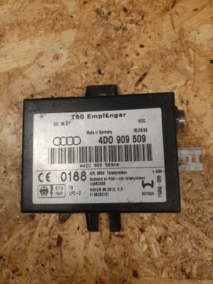 Блок управления webasto audi a6 c5 оригинальный номер 4d0909509 фото №1