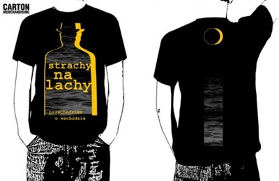 T-SHIRT KOSZULKA STRACHY NA LACHY PRZECHODZIEŃ L