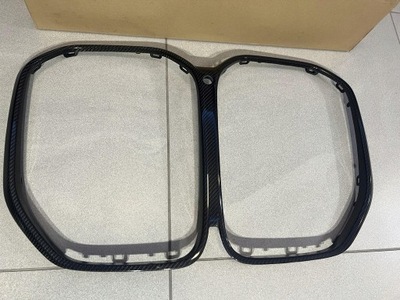 Bmw 4 / g22 g23 - рамка решетка mperformance карбон nowa фото №1