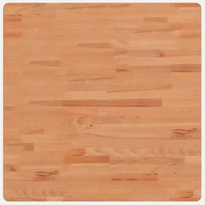 Blat stołu, 70x70x4 cm, kwadratowy, lite drewno b