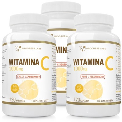 WITAMINA C 1000 mg KWAS L-ASKORBINOWY 360 Kapsułek