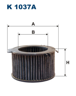 FILTER CABIN FILTRON K1037A CU1738 - milautoparts-fr.ukrlive.com