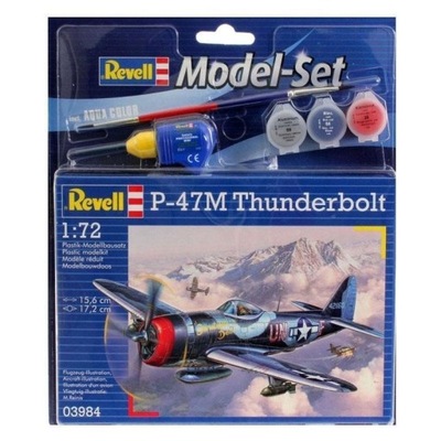 Model do sklejania REVELL P-47 M Thunderbolt farby
