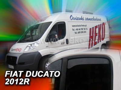 FIAT DUCATO 2006-> DEFLECTORES DE PUERTA HEKO  