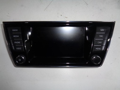 Fabia iii rapid радіо навігація дисплей екран 6v0919604c фото №1