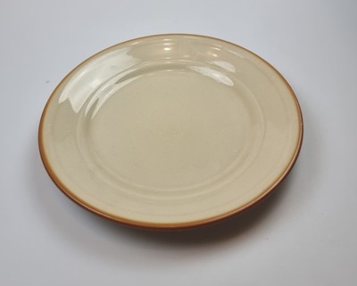 Talerz płaski 24 cm porcelit Tułowice PRL 4