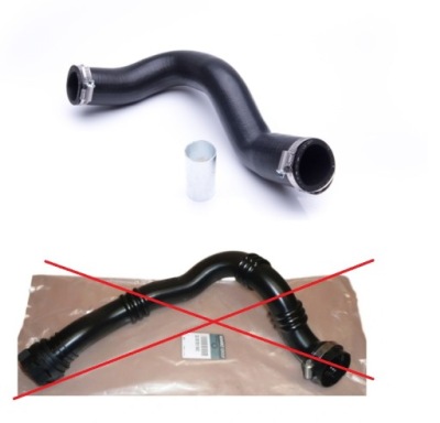 Renault laguna iii 2.0 dci gt труба do интеркулер фото №1