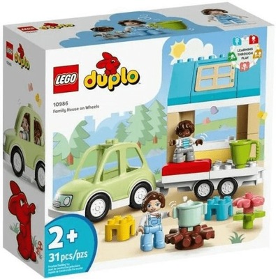 OUTLET - Lego DUPLO. Dom rodzinny na kółkach.