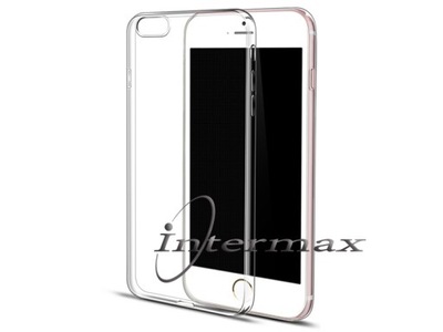 ETUI SILIKONOWE SLIM iPhone 6 6S PRZEŹROCZYSTE