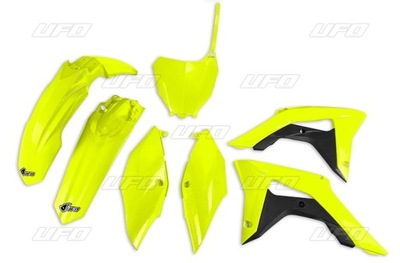 PLASTIKAS HONDA CRF 450 R 2017-2020 CRF 250 R 2018-2021 KOMPLEKTAS NEONOWY UFO 