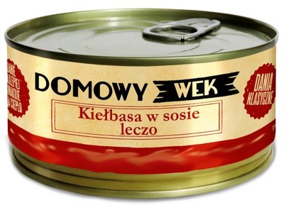 DOMOWY WEK KIEŁBASA W SOSIE LECZO 300g - naturalna